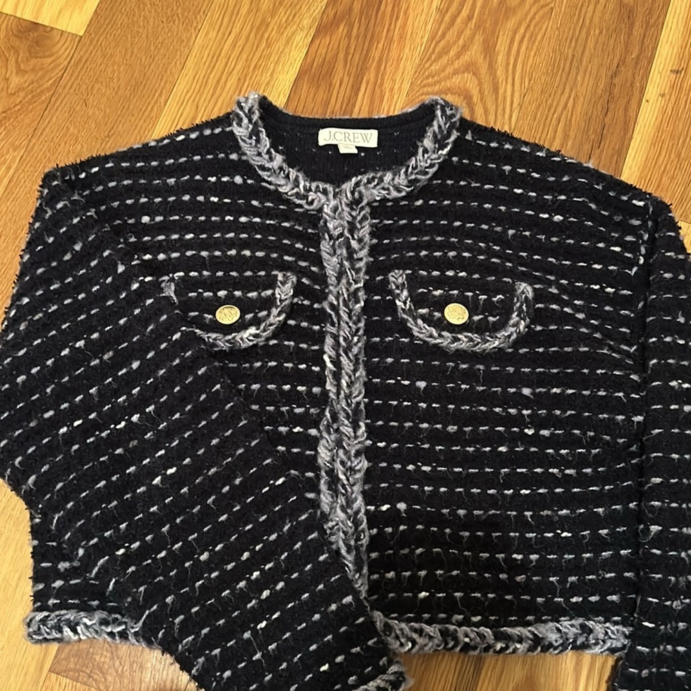 JCrew cropped Cardigan